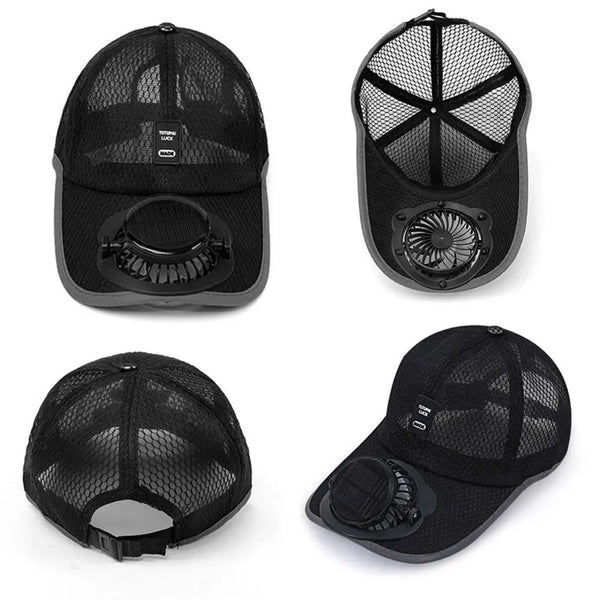 Cool Breeze Solar Hat
