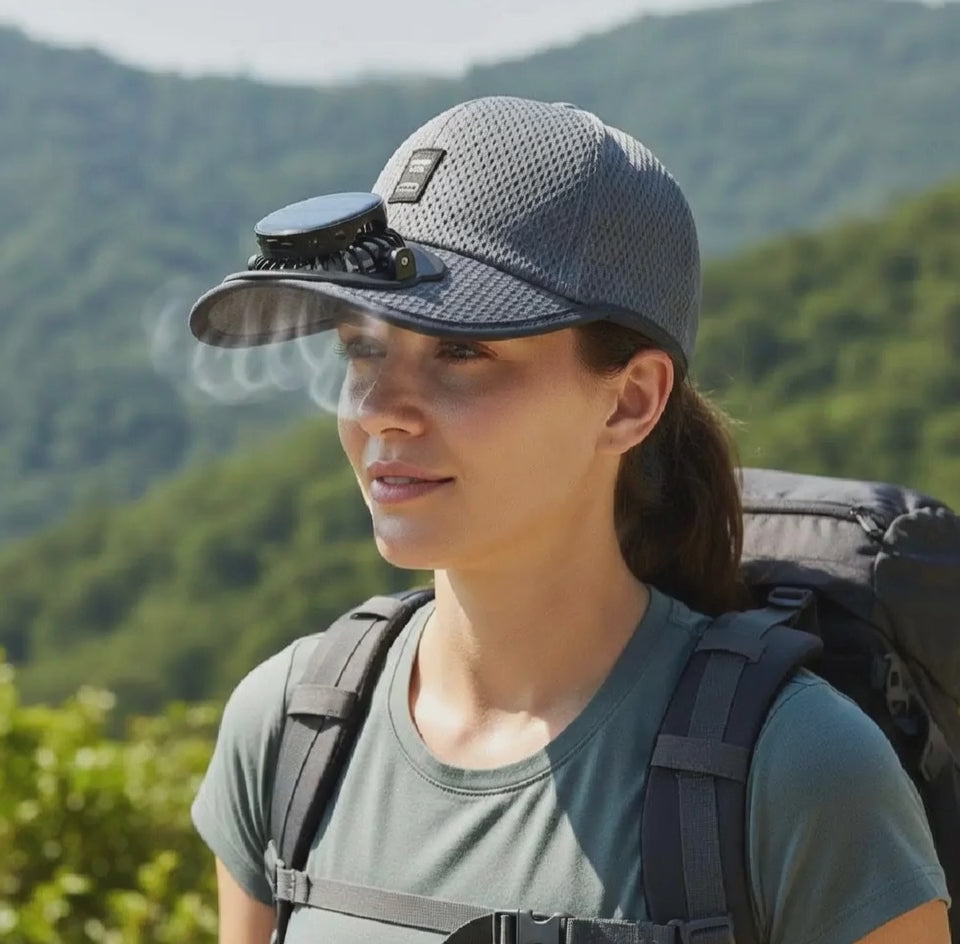 Cool Breeze Solar Hat