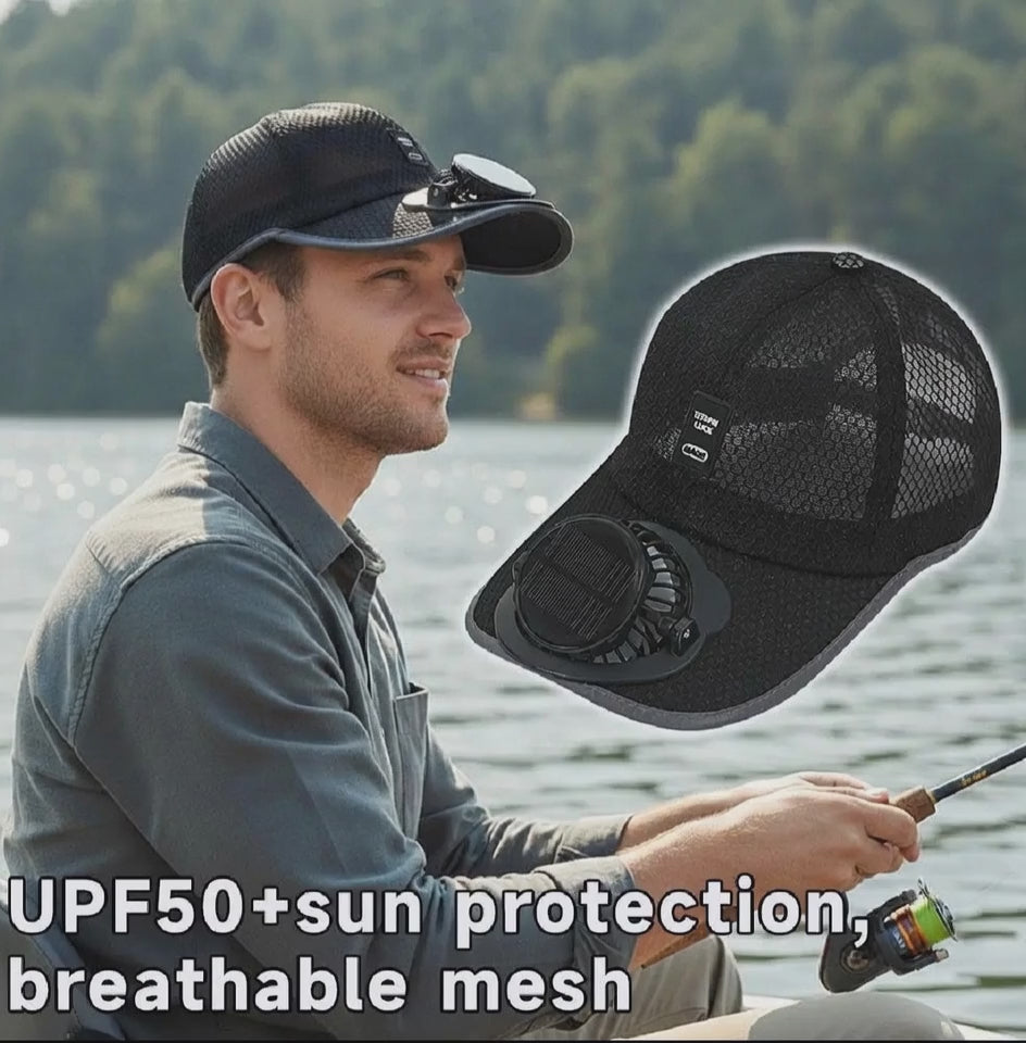 Cool Breeze Solar Hat